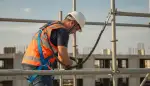 Absturzsicherung neu gedacht: Die robuste 25 KN Sicherheitsleine mit Snap-Haken für maximale Sicherheit bei Höhenarbeiten