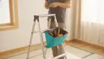 Ordnung hoch oben: Ihre Leiter Werkzeugtasche