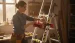 Sicher arbeiten: Die perfekte Leiter Werkzeugablage