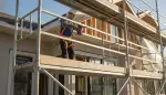 Sicheres Arbeiten: Gerüst Geländer Set