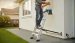 Sicheres Arbeiten: Leitern richtig sichern