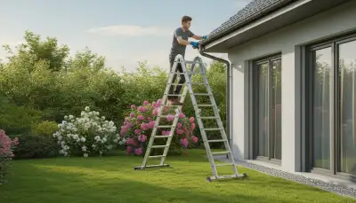 Sicher in die Höhe: Leitern über 6 Meter