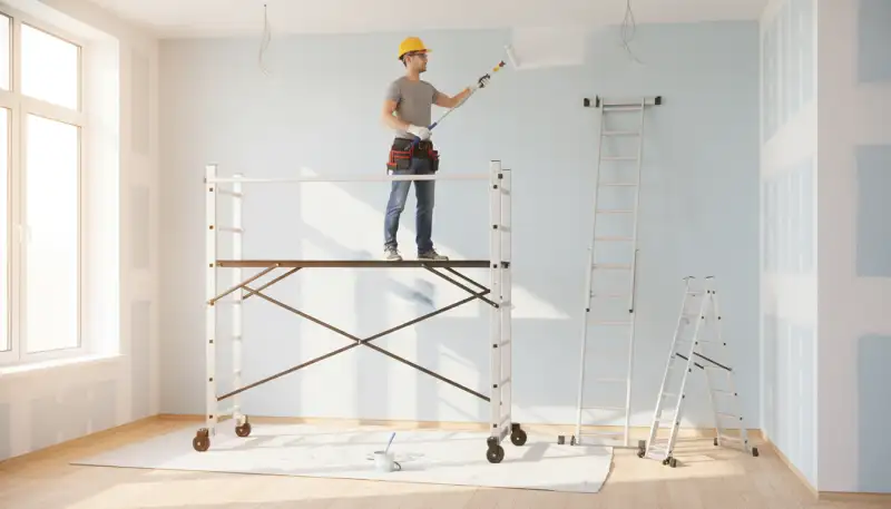 Rollgerüst kaufen: Mobil und sicher arbeiten